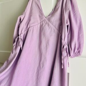 Purple summer dress